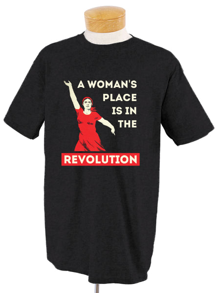 A woman's place shirt sale