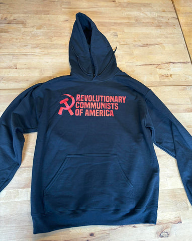 Revolutionary Communists of America Logo Hooded Sweatshirt (Black)